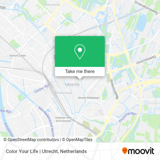 Color Your Life | Utrecht Karte