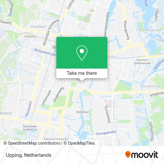 Upping map