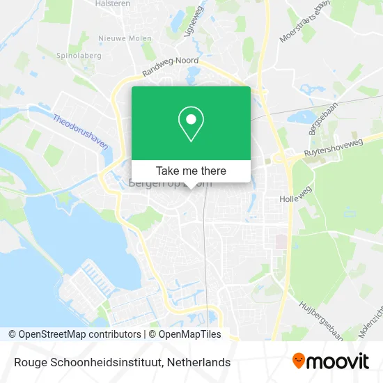 Rouge Schoonheidsinstituut map
