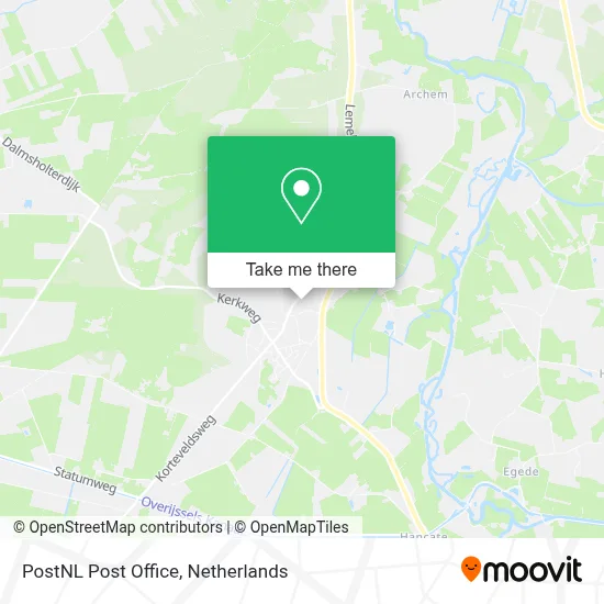 Postnl Postkantoor map
