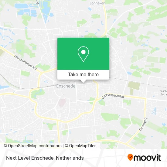 Next Level Enschede map