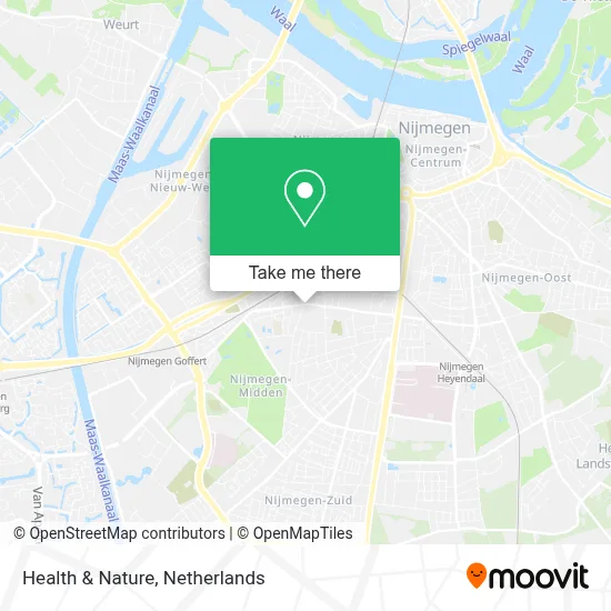 Health & Nature map