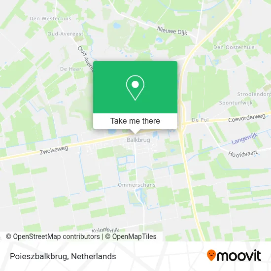 Poieszbalkbrug map