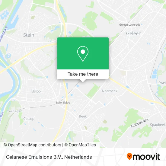 Celanese Emulsions B.V. map