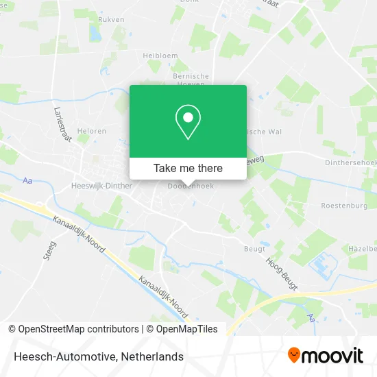 Heesch-Automotive map