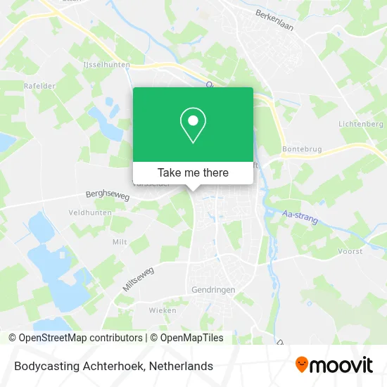 Bodycasting Achterhoek map