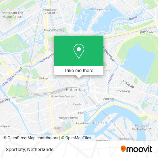 Sportcity map