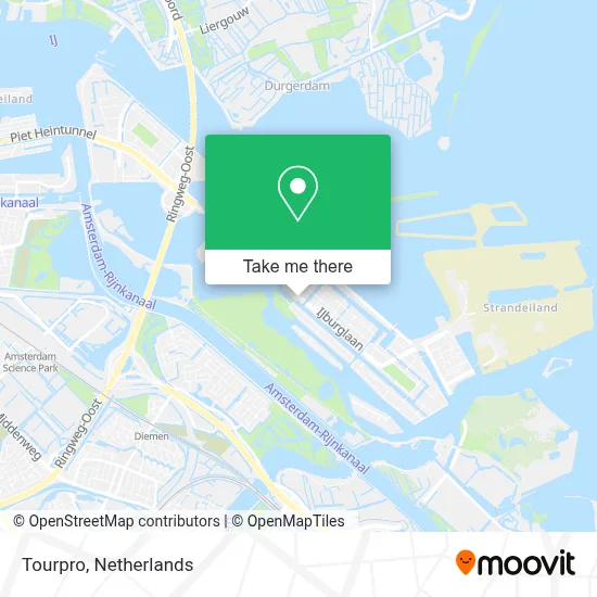 Tourpro map
