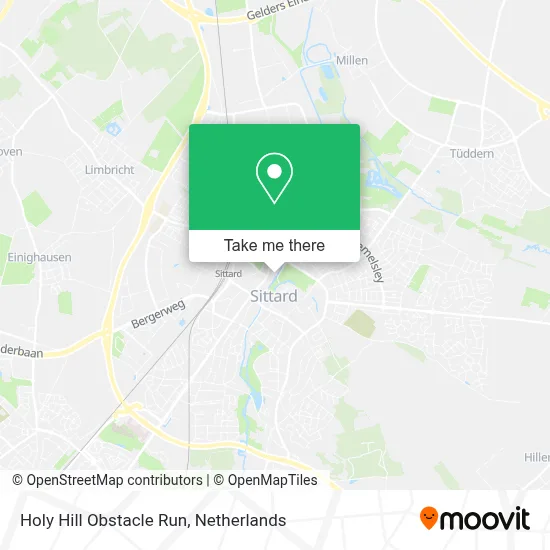 Holy Hill Obstacle Run map