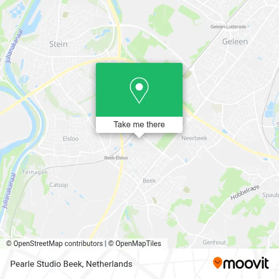 Pearle Studio Beek map