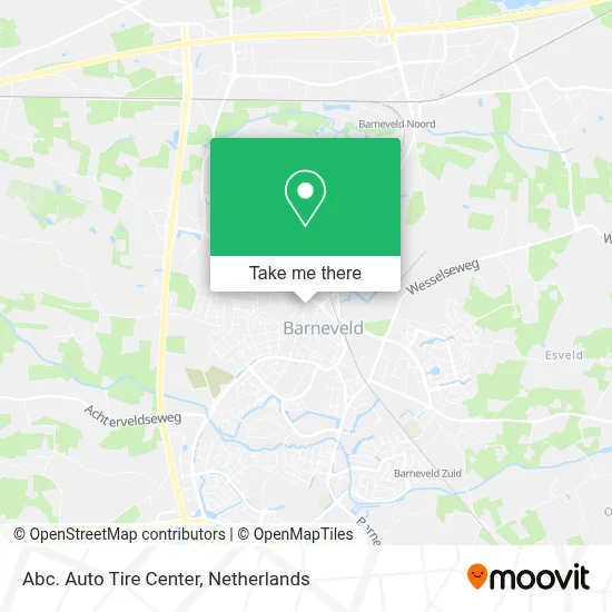 Abc. Auto Tire Center map