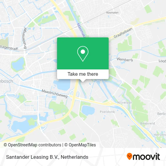 Santander Leasing B.V. map