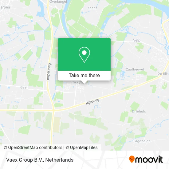 Vaex Group B.V. map