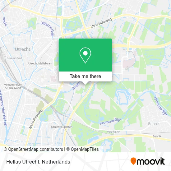 Hellas Utrecht map