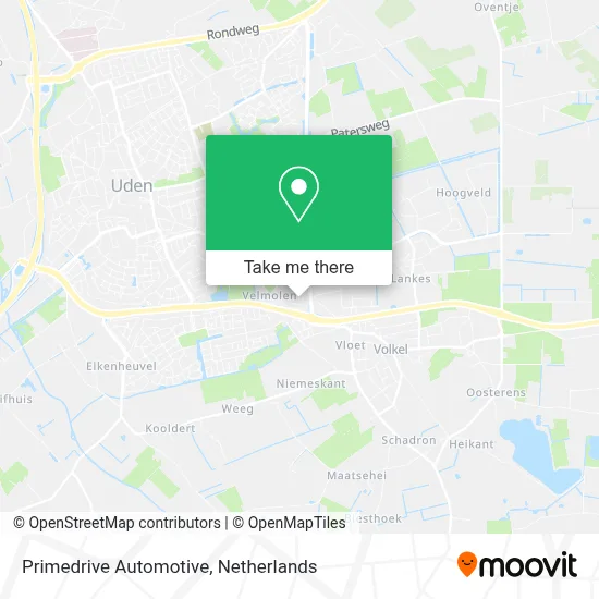 Primedrive Automotive map