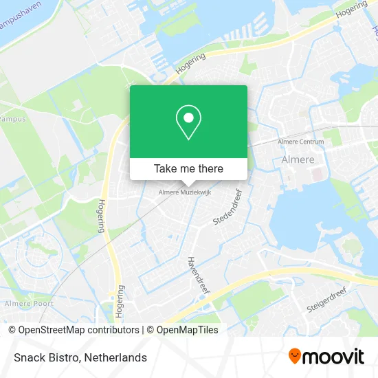 Snack Bistro map