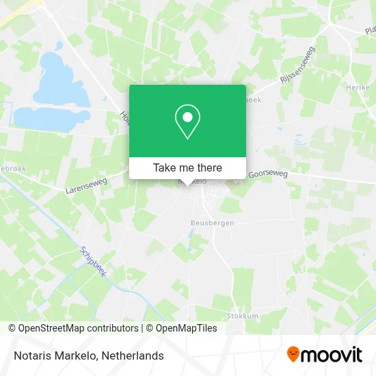 Notaris Markelo map