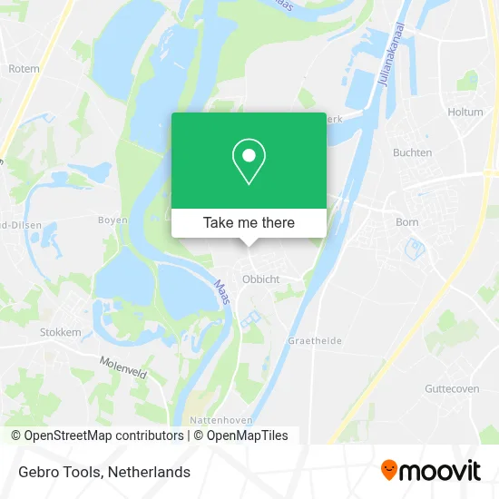 Gebro Tools map