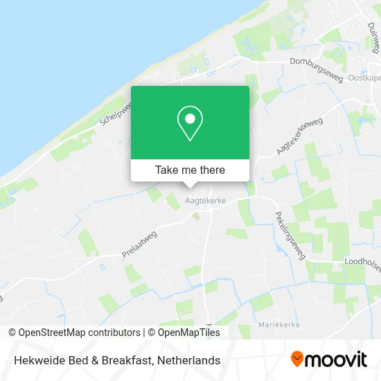 Hekweide Bed & Breakfast map