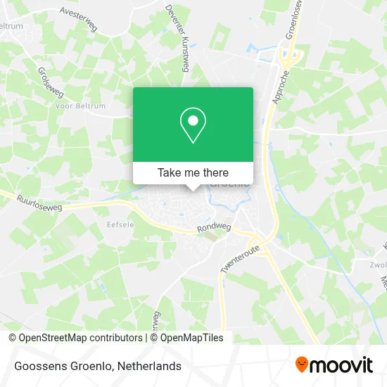 Goossens Groenlo map