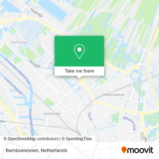 Bamboewonen map