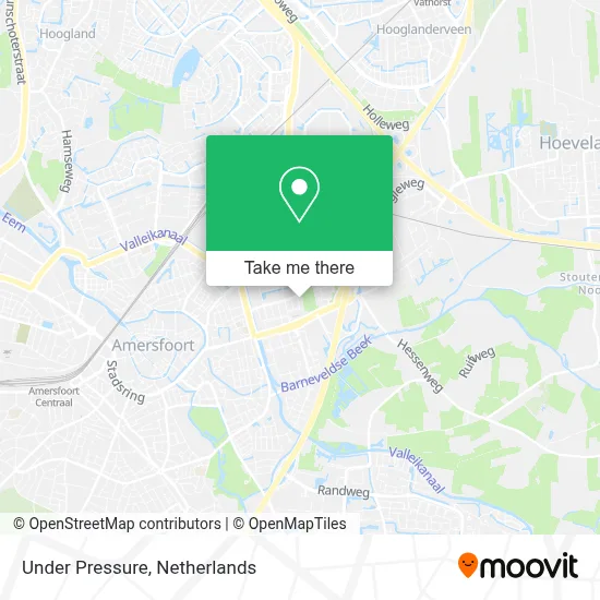 Under Pressure map