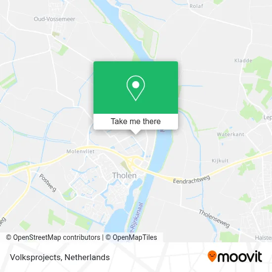 Volksprojects map
