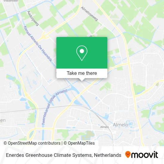 Enerdes Greenhouse Climate Systems map