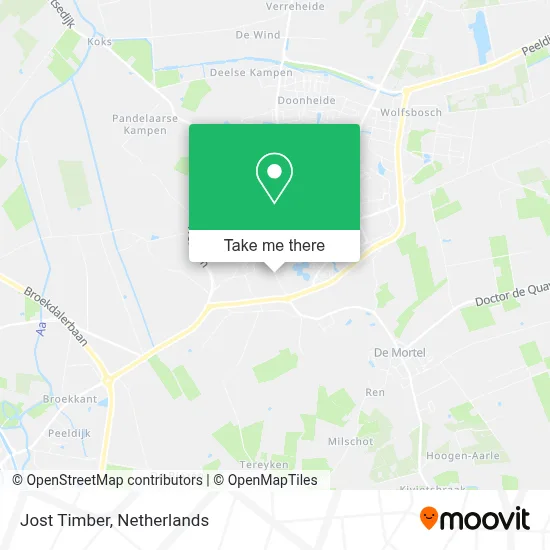 Jost Timber map