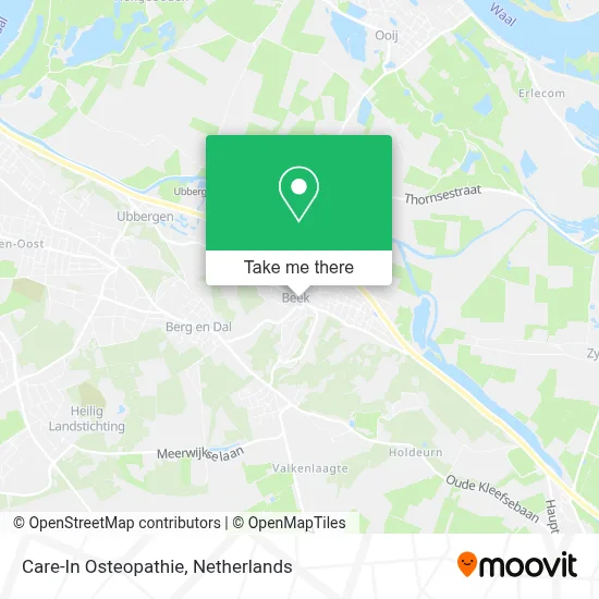 Care-In Osteopathie map