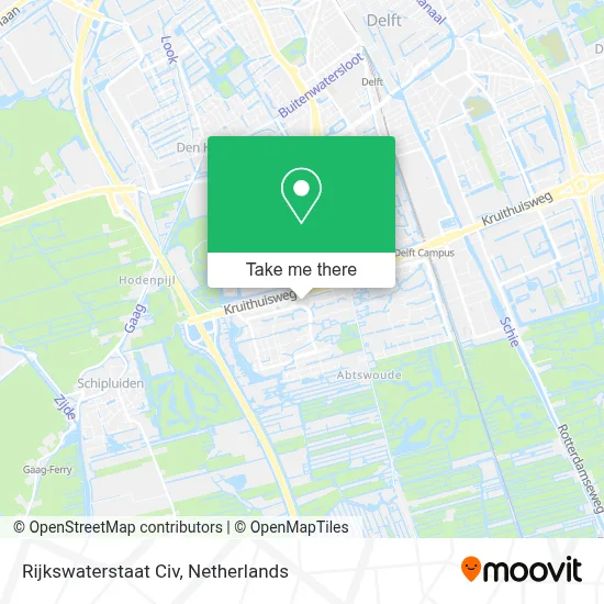 Rijkswaterstaat Civ map