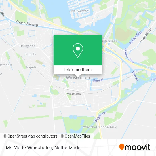 Ms Mode Winschoten map