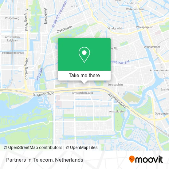 Partners In Telecom map
