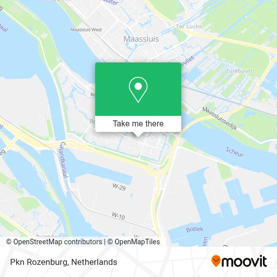 Pkn Rozenburg map