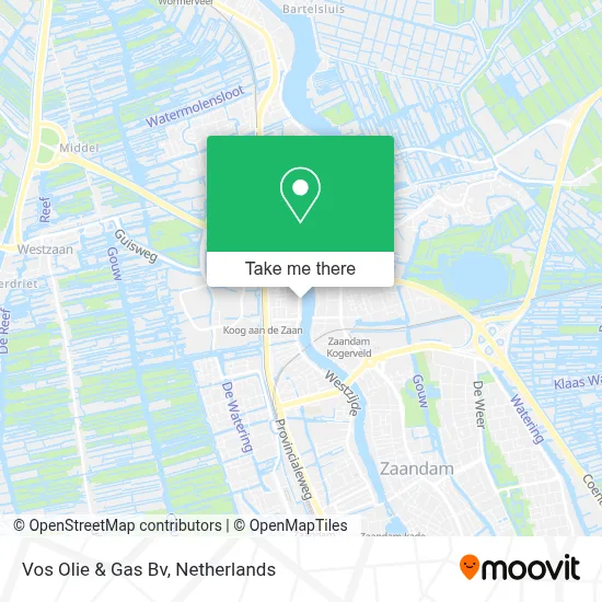 Vos Olie & Gas Bv map