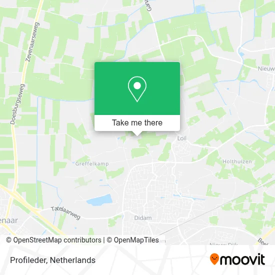 Profileder map