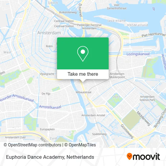 Euphoria Dance Academy map