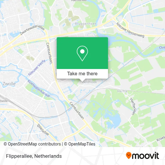 Flipperallee map