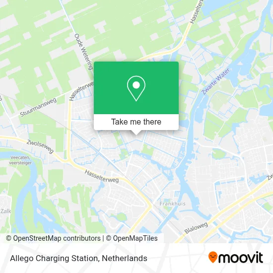 Allego Charging Station map