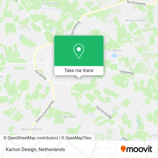 Karton Design map