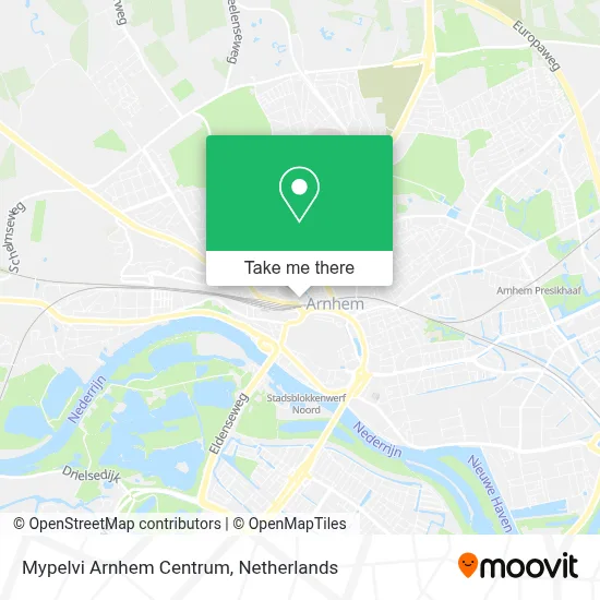 Mypelvi Arnhem Centrum map