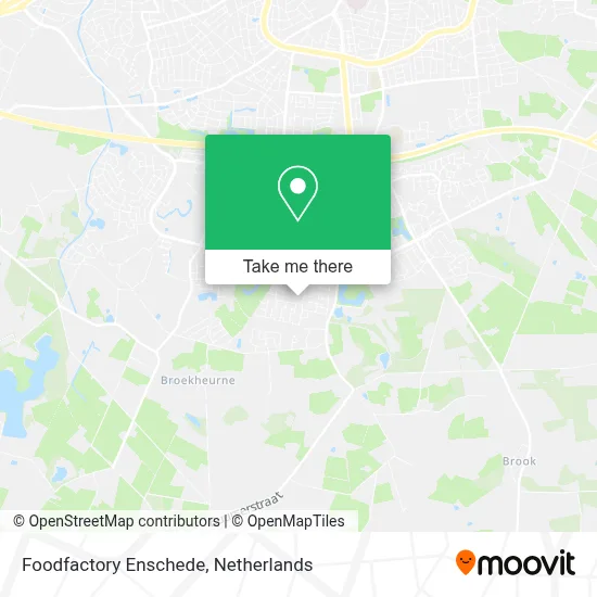 Foodfactory Enschede map