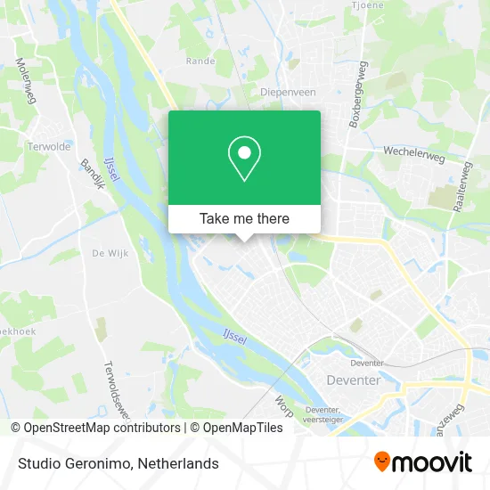 Studio Geronimo map