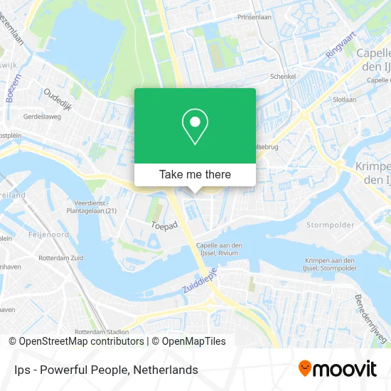 Ips - Powerful People map