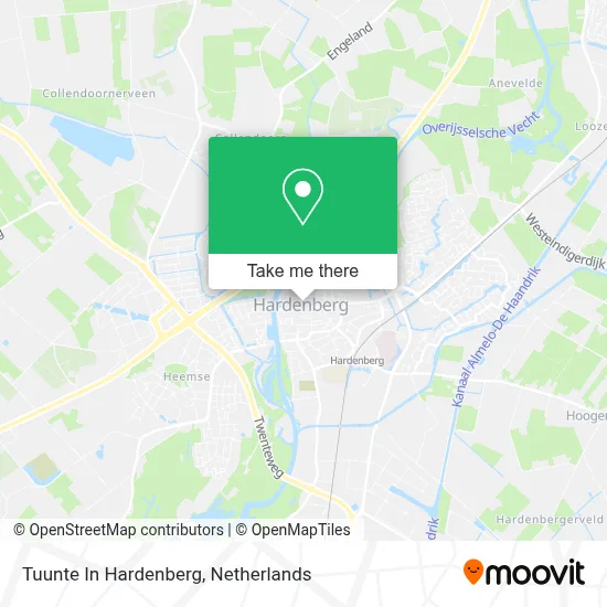 Tuunte In Hardenberg map
