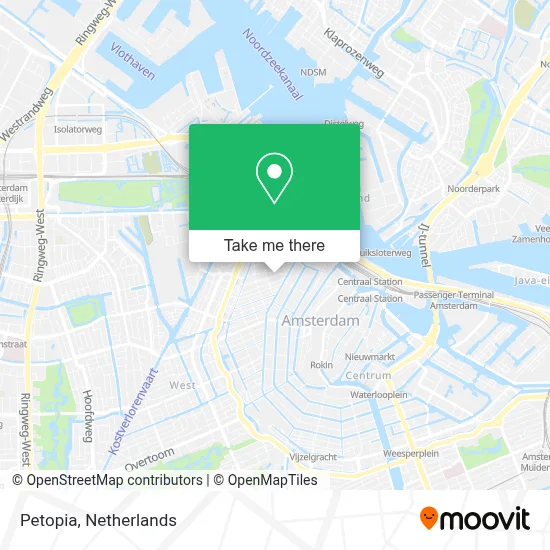 Petopia map