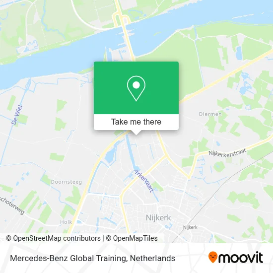 Mercedes-Benz Global Training map