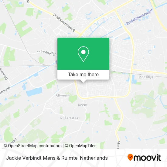 Jackie Verbindt Mens & Ruimte map