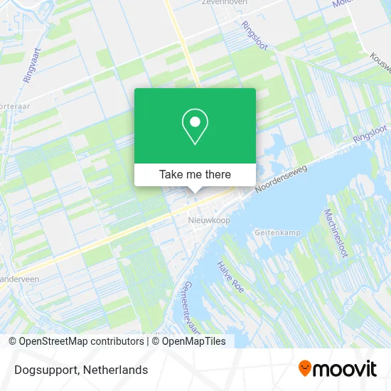 Dogsupport map