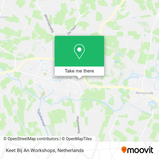 Keet Bij An Workshops Karte